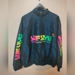 Vintage Surf Style Windbreaker